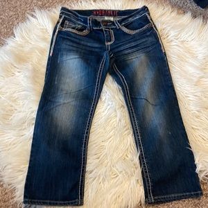 Juniors 7/8 Hydraulic jean capris